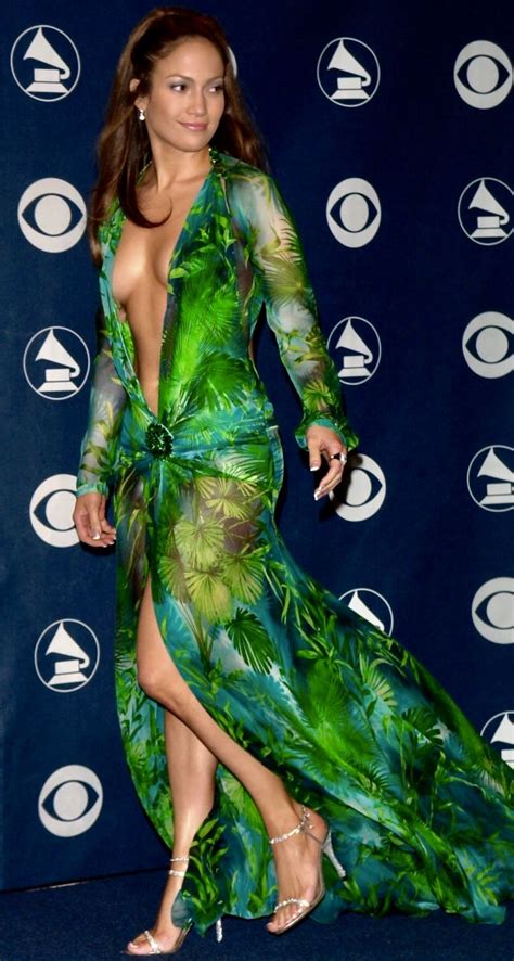 green versace dress of jennifer lopez donatella|jennifer lopez grammys 2000.